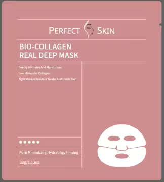 Perfect Skin Bio-Collagen Real Deep Mask (Product front)